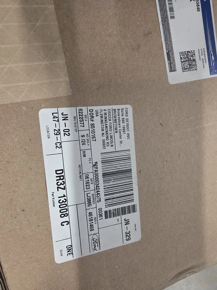 Nueva lámpara de luz principal original Ford 2013-2014 Mustang HID RH DR3Z-13008-C desnuda OEM Foto 2 de 4