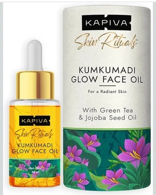 Kapiva Kumkumadi Glow Face Oil ( 30 ml) Cheapest & immediate dispatch UK 🇬🇧