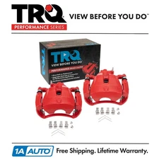 TRQ Performance Front Brake Caliper Set For 07-12 Lexus ES350 07-11 Toyota Camry