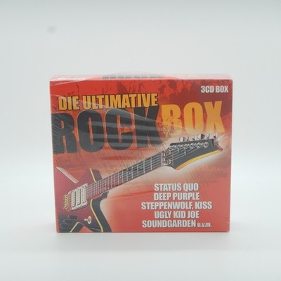 Die Ultimative Rock Box - 3 Audio CD Kiss Ram Jam Free Elton John