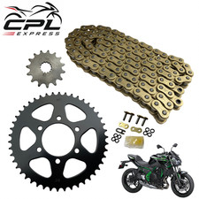 KAWASAKI Z650 RS 2022-2025 O-RING GOLD CHAIN & SPROCKETS KIT