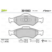 Valeo BremsbelÄGe Satz Vorne Passend FüR Ford Courier Fiesta KA Mazda 121 | 3015