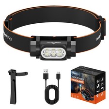 Nighteye Rechargeable Headlamp for Adults 200...