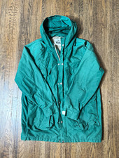 Vintage Woolrich Mountain Parka Jacket Mens Large Green 60/40 Made In USA