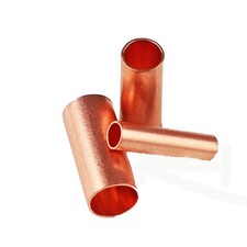 100PCS φ1.5/2.5/3/4/5/6/8/10mm Copper Connecting Pipe Wire Joint GT Small Copper
