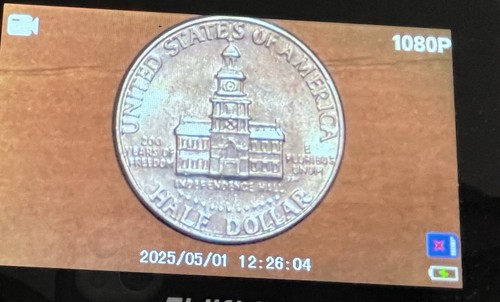1776-1976 US KENNEDY BICENTENIAL HALF DOLLAR DOUBLE DIE ERROR COIN - Picture 2 of 8