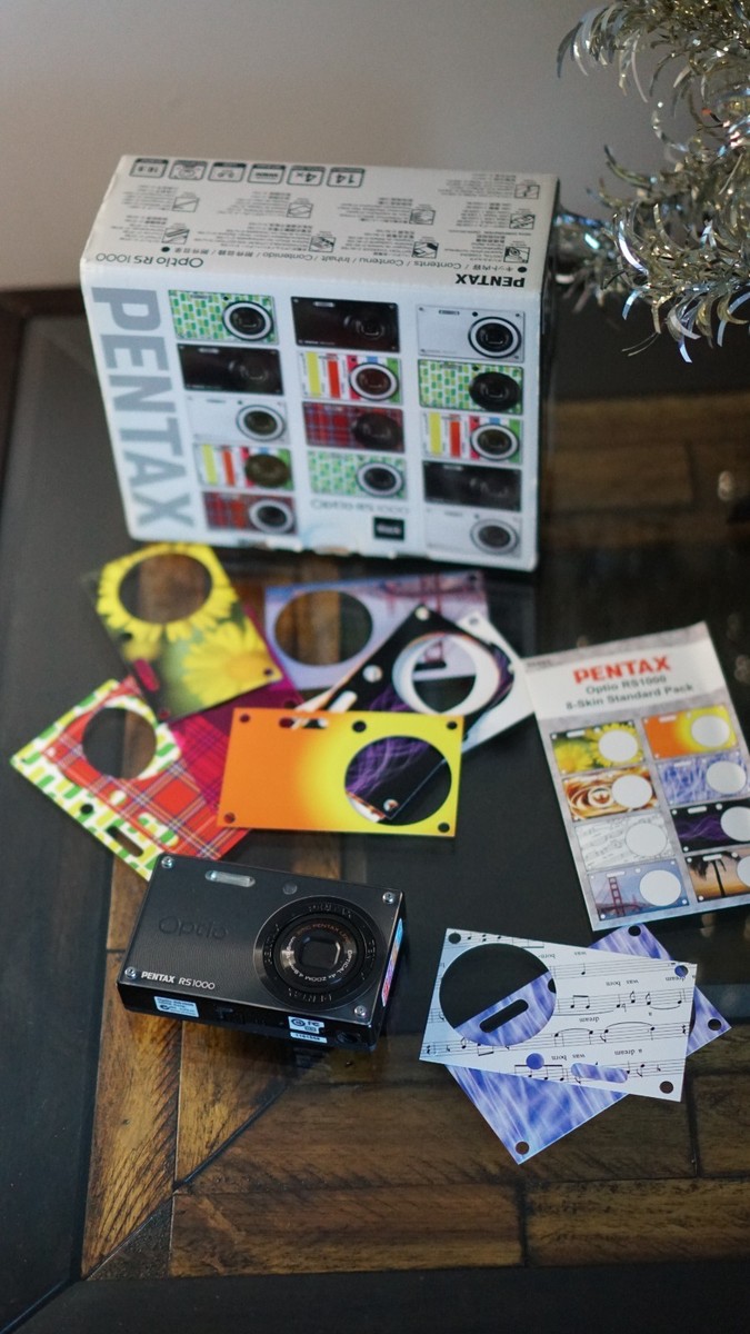 Pentax Optio RS1000 14.0MP Digital Camera - Black for sale online