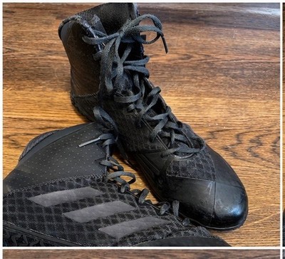 Adidas Mat Wizard 4 Wrestling Shoes Black Mens Size 11.5 AC6971