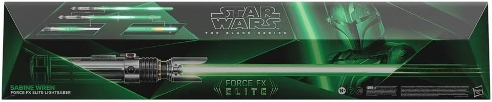 Star Wars The Black Series, Sabre Laser électronique Force FX Elite de Sabine - Photo 4/4