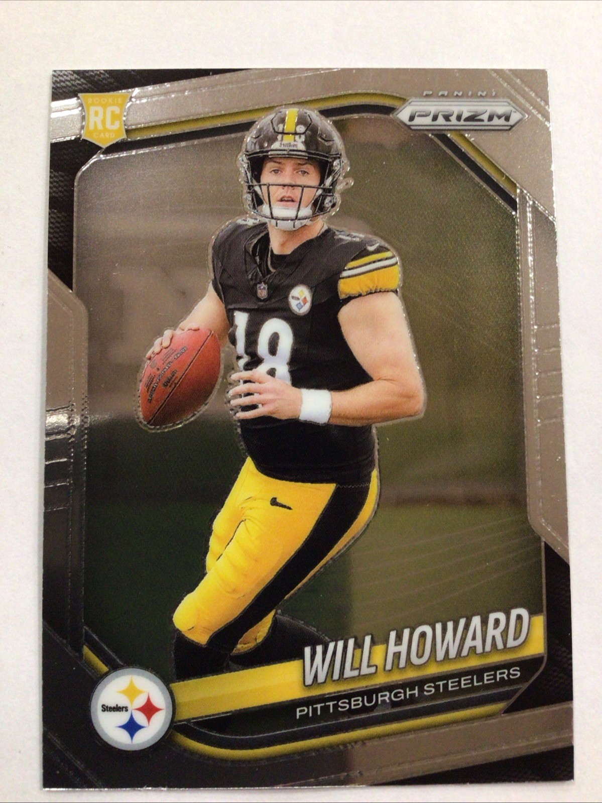 2025 Panini Prizm - Rookies Will Howard #367 Silver Prizm (RC)