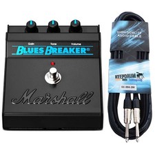 Marshall Bluesbreaker Effektgerät Overdrive Pedal mit keepdrum Klinkenkabel