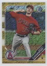 2019 Bowman Chrome Prospects Gold Shimmer Refractor 29/50 Griffin Canning hr9