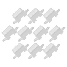  10 Pcs Led Strip Mounting Clips Light Brackets Fasteners Hood Mounts