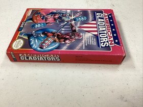 American Gladiators (NES, 1993) CIB Manual Tested
