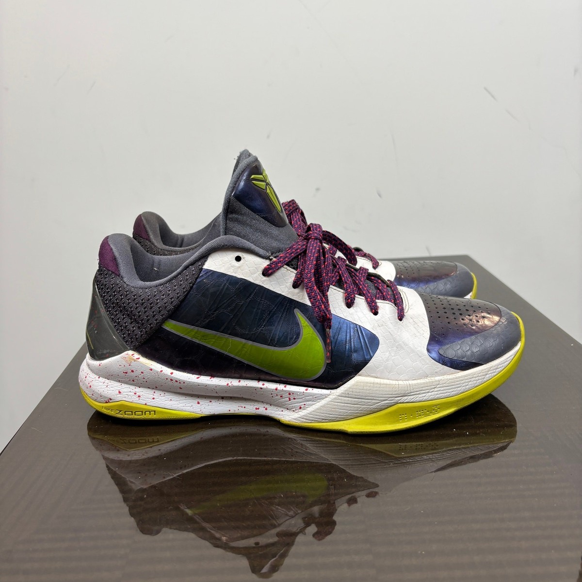 Nike Kobe 5 Joker Chaos 2009 38649-531 Sneakers Shoes Men's 9.5 | eBay