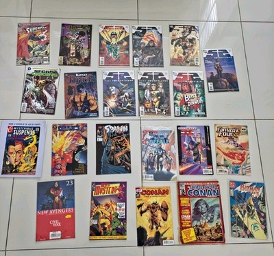 Marvel DC Comic Bundle DC Marvel Spawn Signature