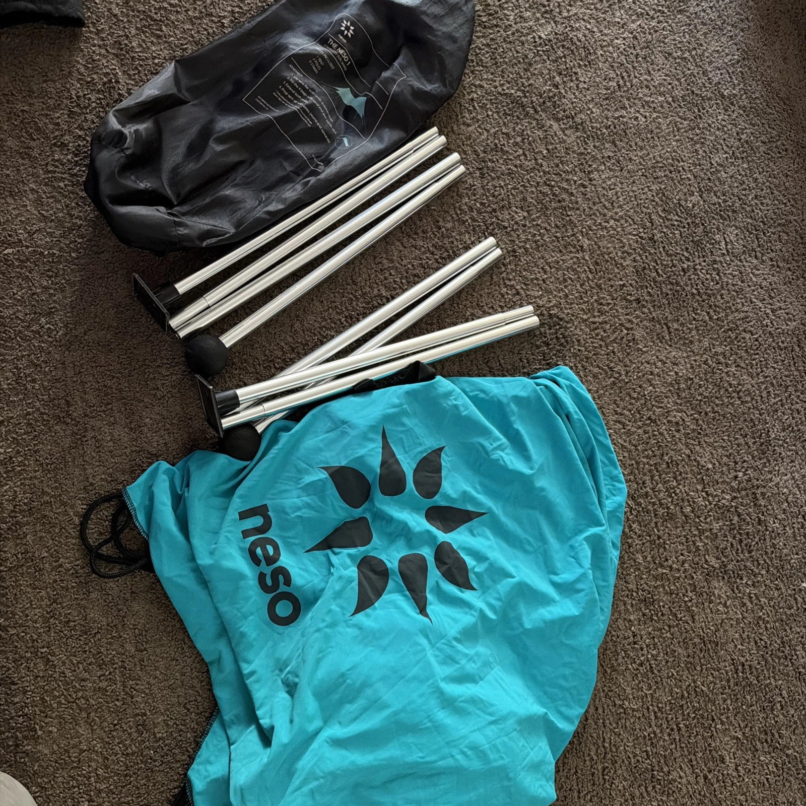 Neso 1 Beach Tent - Aqua Blue