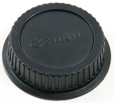 Genuine CANON AF EOS FILM OR DIGITAL HARD PLASTIC REAR LENS CAP