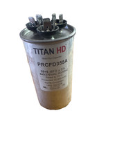 Packard PRCFD355A American-Made HVAC Round Motor Run Capacitor 35/5 MFD Round