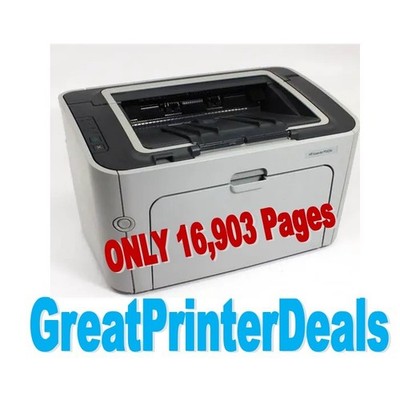 HP LaserJet P1505N Network Printer WOW Only 16,903 pages w/ toner CB413A