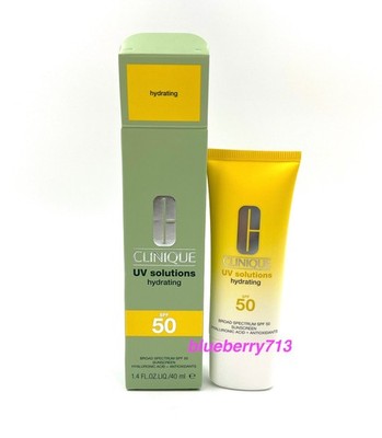Clinique UV Solutions Hydrating Sunscreen SPF 50 with Hyaluronic Acid 40ml