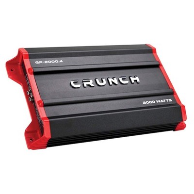 Crunch GP-2000.4 Ground Pounder 2000W 4-channel Class A/B Car Audio Amplifier