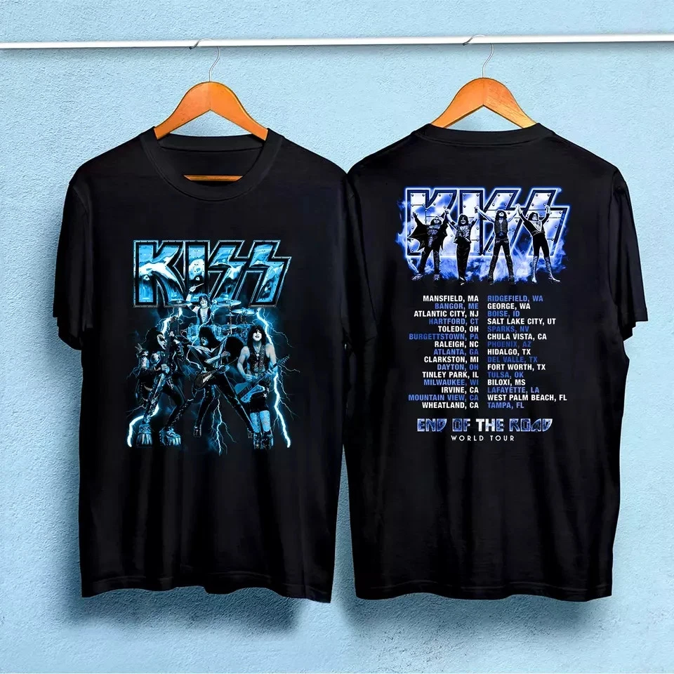 KISS Tour T Shirt Indiana Men's T-Shirts for sale | eBay