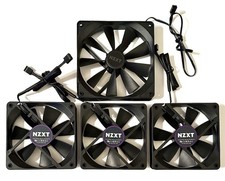 NZXT 3 X 120mm  1 X 140mm Quiet Airflow PC Case Fans