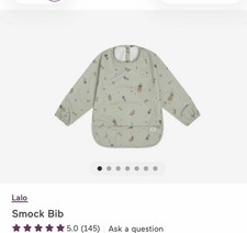 Lalo Smock Bib - Long Sleeve Bib for Infants and Toddlers