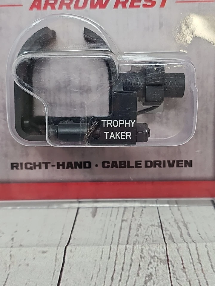 Trophy Taker Arrow Rest X-treme SL Fall Away Drop Away Cable Driven RH Bow Hunt - Image 2 of 4