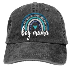 Boy and Girl Mama Hat, Cool Mama Hats for Women, Distressed Washed Cotton Adj...