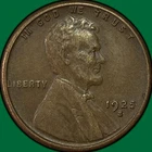 1925-S Lincoln Wheat Cent Extremely Fine XF Coin #36820