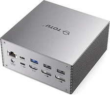 TOTU Universal USB-C 4K Triple Display Docking Station TT-DC002A - SPACE GREY