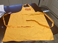 Alte El Paso gelbe Denim Küche Kochschürze, Koch, verstellbare Träger, Unisex