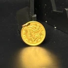 1851 United States Liberty Head One Dollar G$1 Gold Coin -Hole