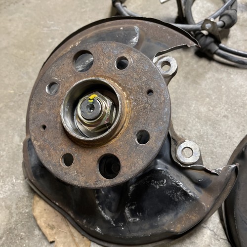94-01 Acura Integra Disco Trasero E Freno Husillo Nudillo Conjunto Set 92-00 Civic - Imagen 7 de 14