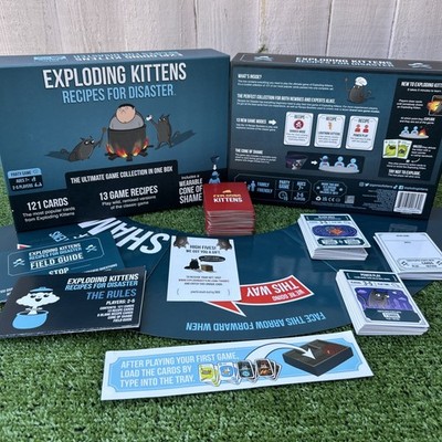 Exploding Kittens - Rezepte für Katastrophen | Kartenspiele 2-5 Spieler 100% vollständig