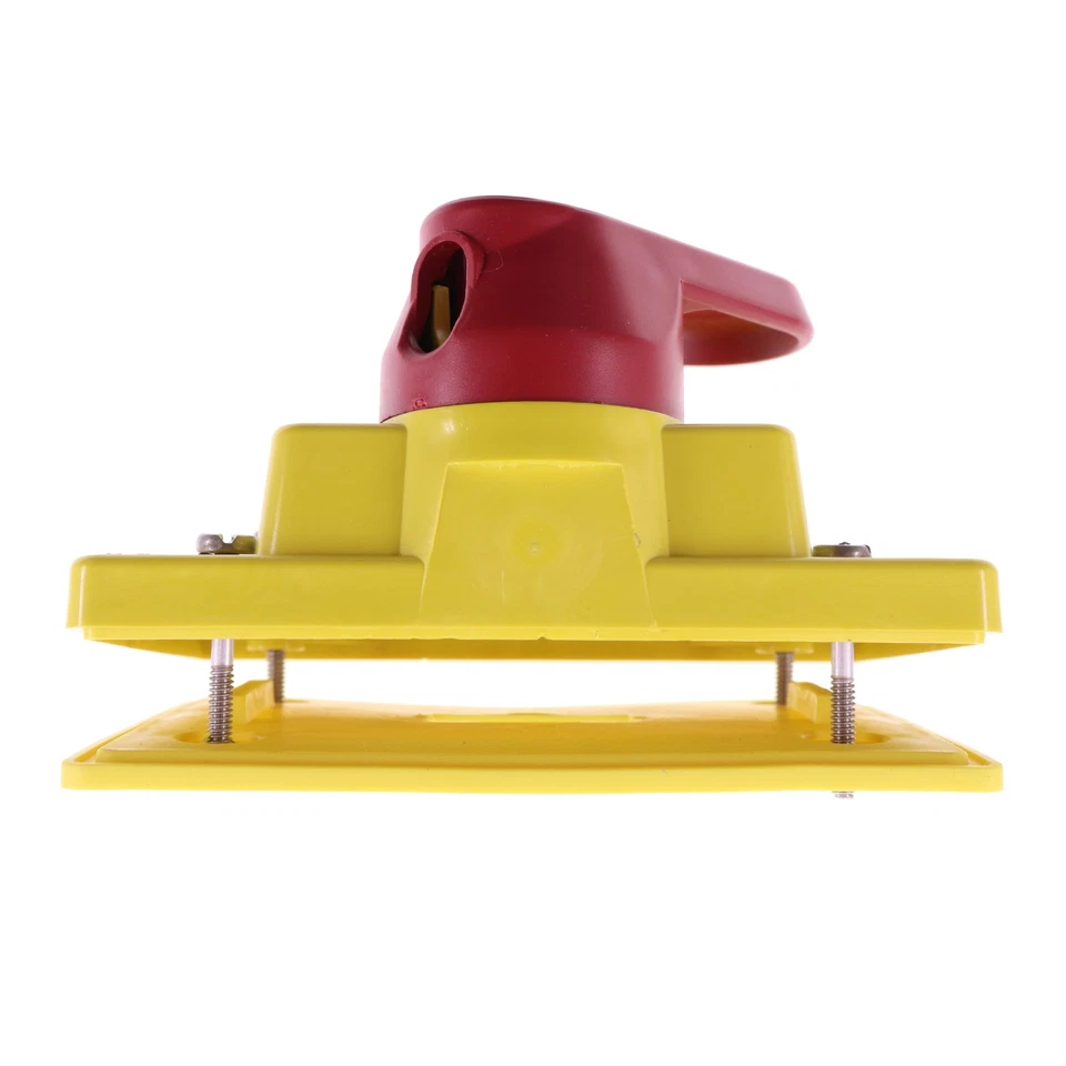 LEVITON COVER-S WETGAURD TOGGLE SWITCH SWITCH COVER, 15A-40A, YELLOW - Image 2 of 4