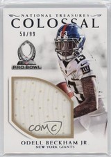 2016 National Treasures Colossal Pro Bowl Materials 50/99 Odell Beckham Jr 0u5r