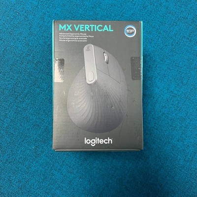Logitech MX Vertical Kabellose Ergonomisch Maus - Schwarz (910-005448)