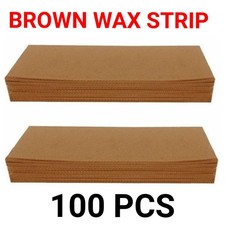 100 PCS Wax Strips, Hair Removal Waxing Strips for Face, Legs, Underarms ETC