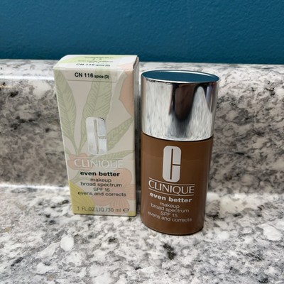 CLINIQUE Even Better Makeup SPICE (D) CN 116 Foundation Broad Spectrum NIB