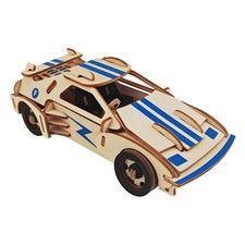 Puzzle 3D Set di modellini di auto di modelli in legno Migliorano il