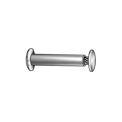 GRAINGER APPROVED 5MB92 Binding Post,Aluminum,#8-32,1''L,PK25 5MB92