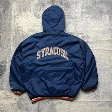 Vintage Starter USA Jacket Size XL Mens Syracuse University 90s Padded Navy