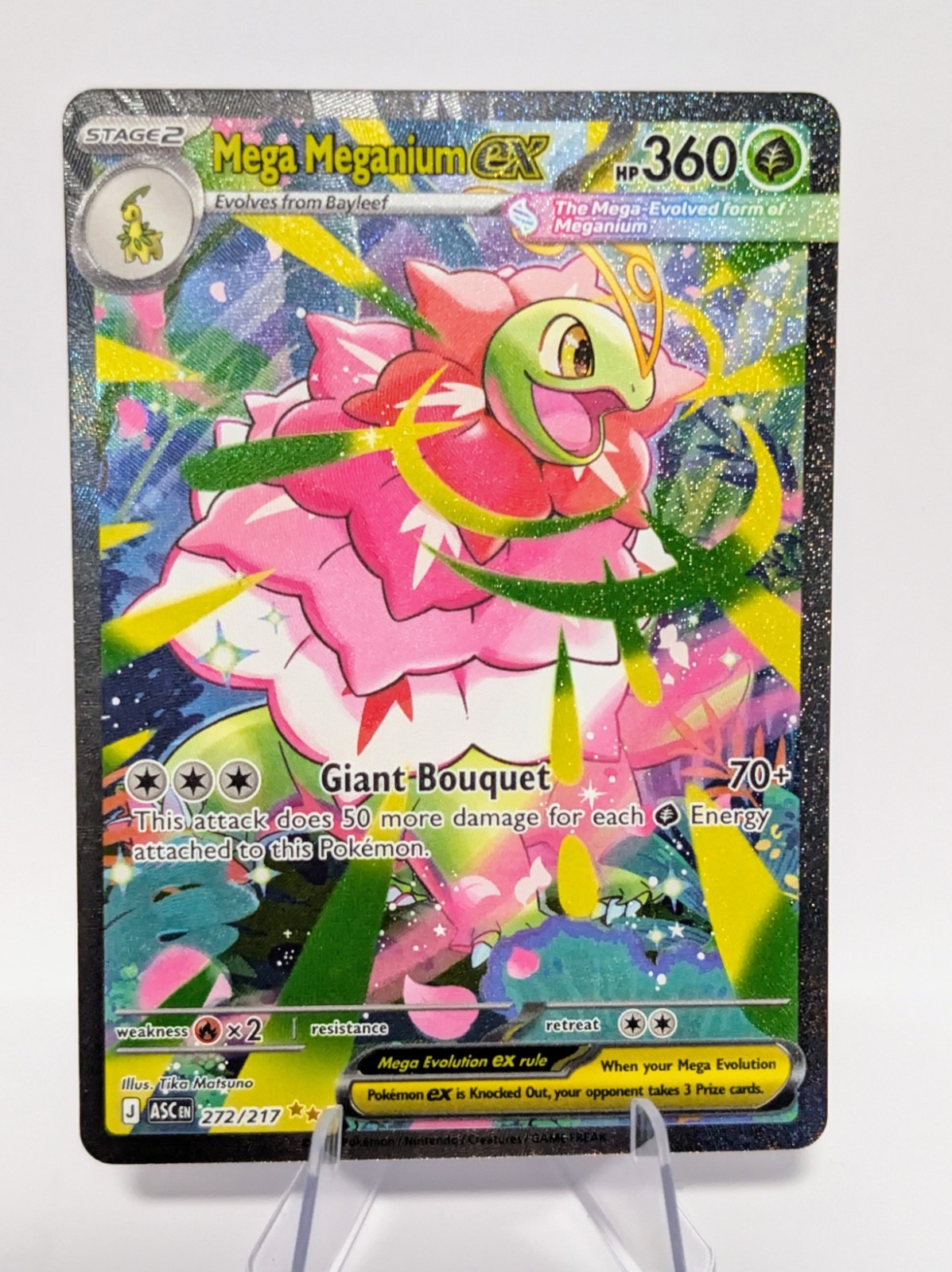 Pokémon Mega Meganium ex - Ascended Heroes - 272/217