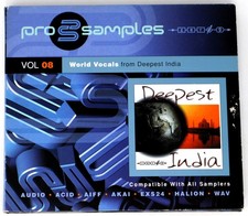 Zero-G Pro Samples 08 World Vocals Sample Library/Sound Library/Sampling 2 CD