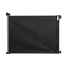 79 In. W X 38.6 In. Tall Black Ultimate Retractable Baby Gate