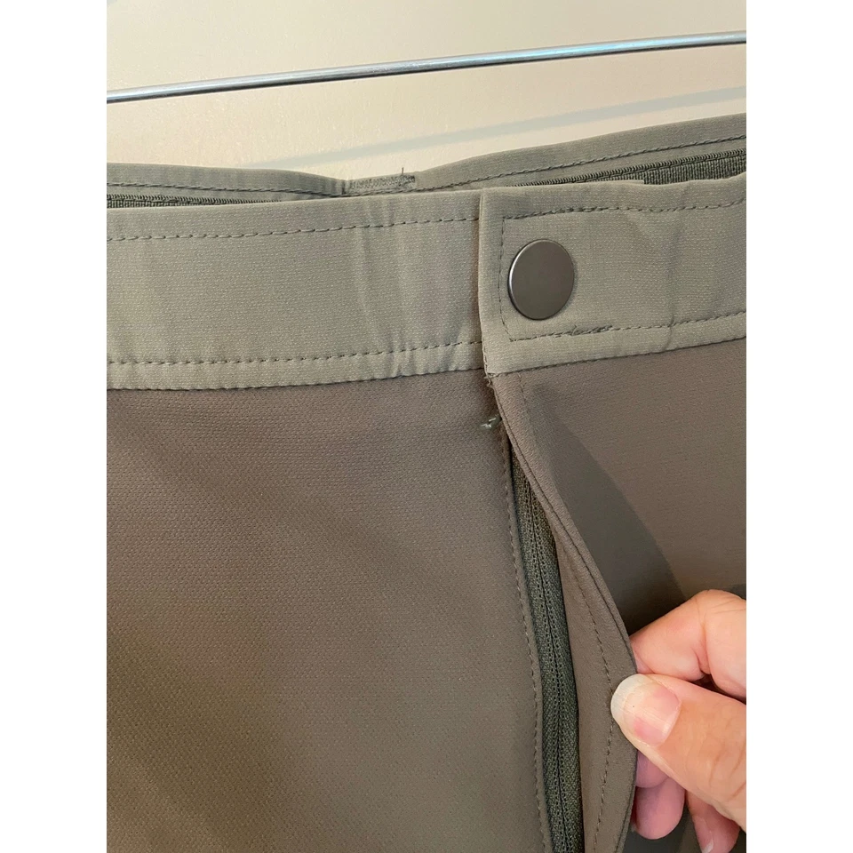 Calça de caça Orvis masculina PRO Upland escova casca macia oliva 38x30 - Imagem 4 de 4