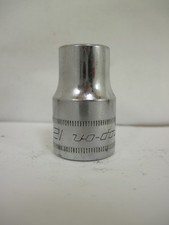 Snap On 1/2" Drive 12mm Shallow 6pt Metric Socket TWM12A NICE